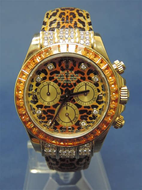 rolex leopard daytona replica|rolex leopard for sale.